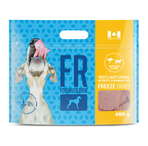 Freeze-dried kangaroo & lamb recipe for dogs